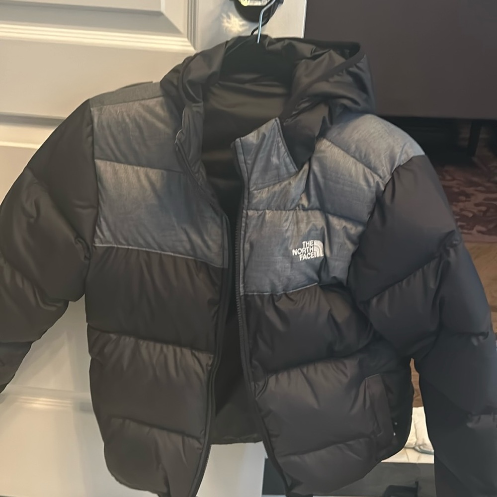 Boys Reversible Northface Puffer Jacket
